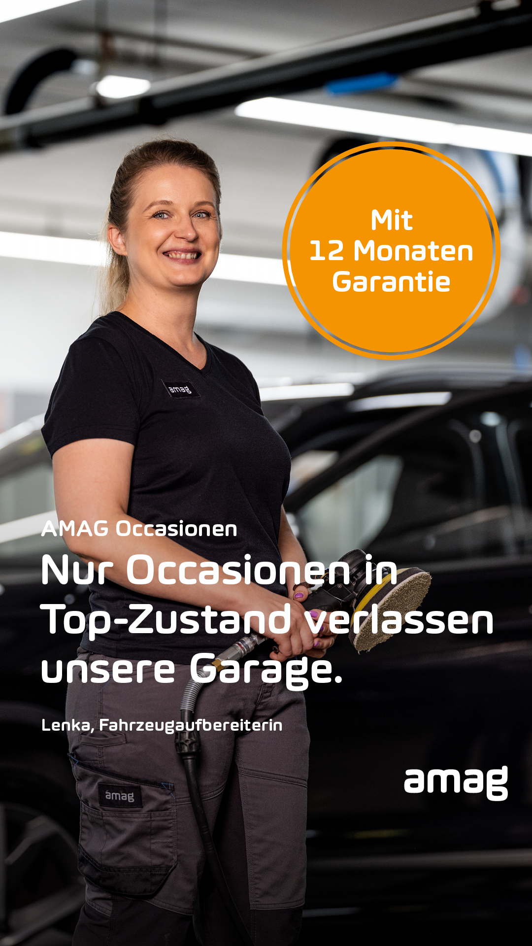AMAG Occasionen Online Awareness Social Media Paid 1080X1920 Fahrzeugaufbereiterin DE